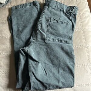 American Eagle grey cargo pants